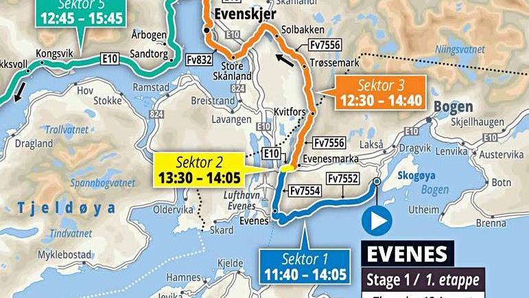 Lenke til artikkel: Stengte veier og parkering 13.  august