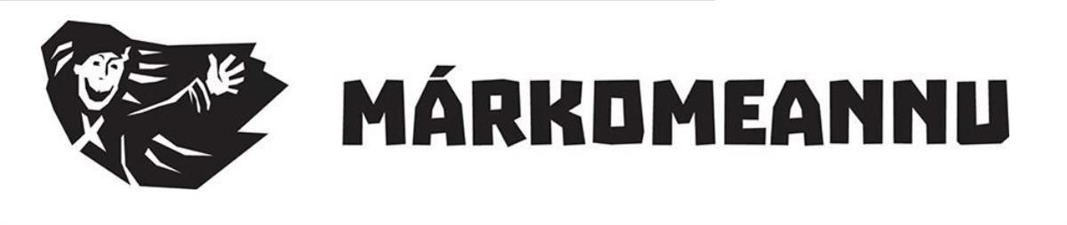 Logo Márkomeannu - Klikk for stort bilde